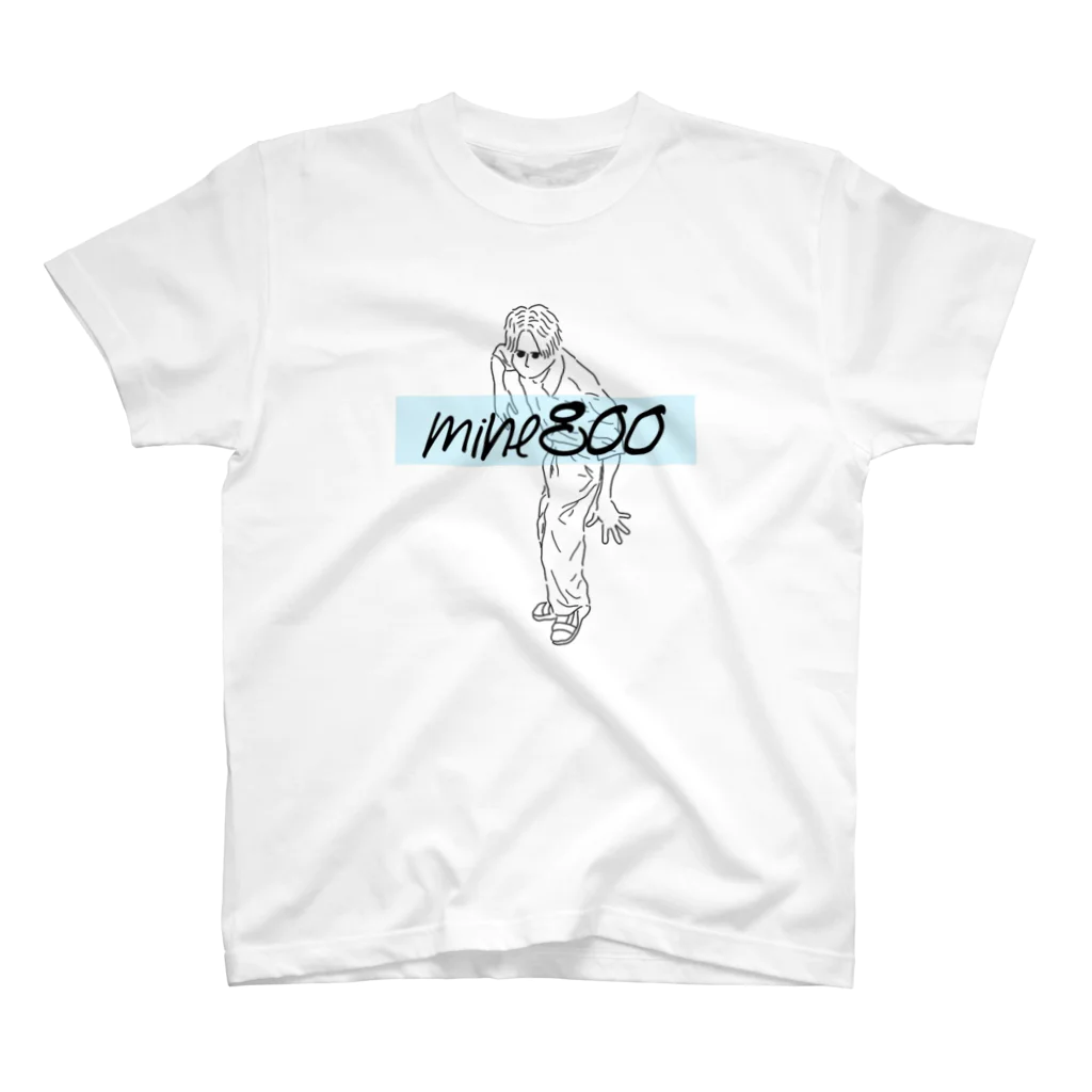 mine800のmine800 構えのシャツ スタンダードTシャツ