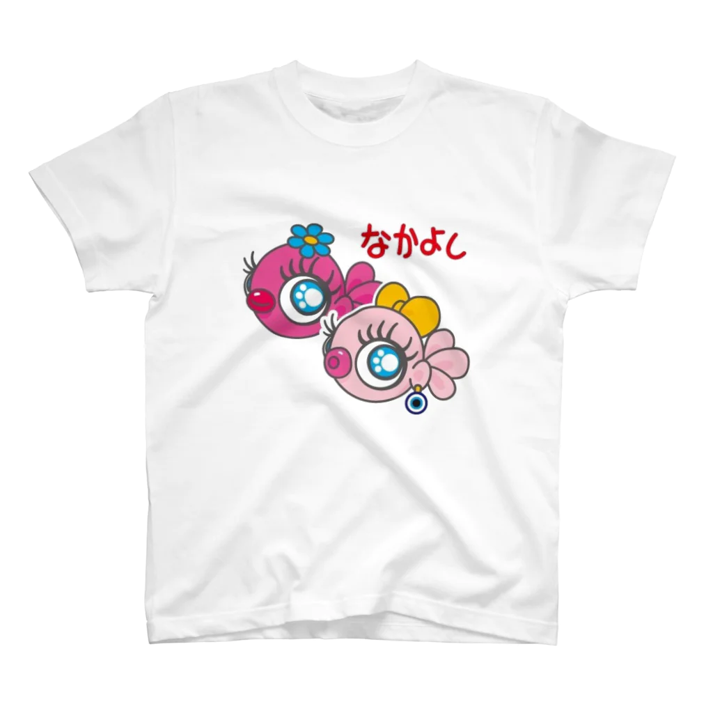 ぼんちゃんかんぱにぃのチアリングぼんちゃん”なかよし”Tシャツ スタンダードTシャツ