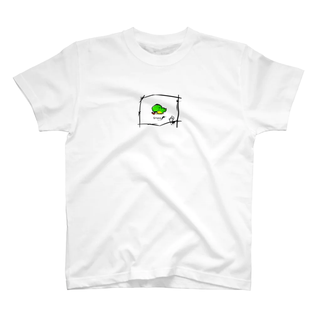 ぽん.こんけんのすねーく スタンダードTシャツ