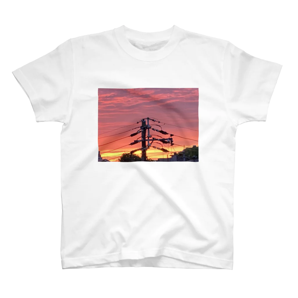 ukuleleleのsunset, my town スタンダードTシャツ