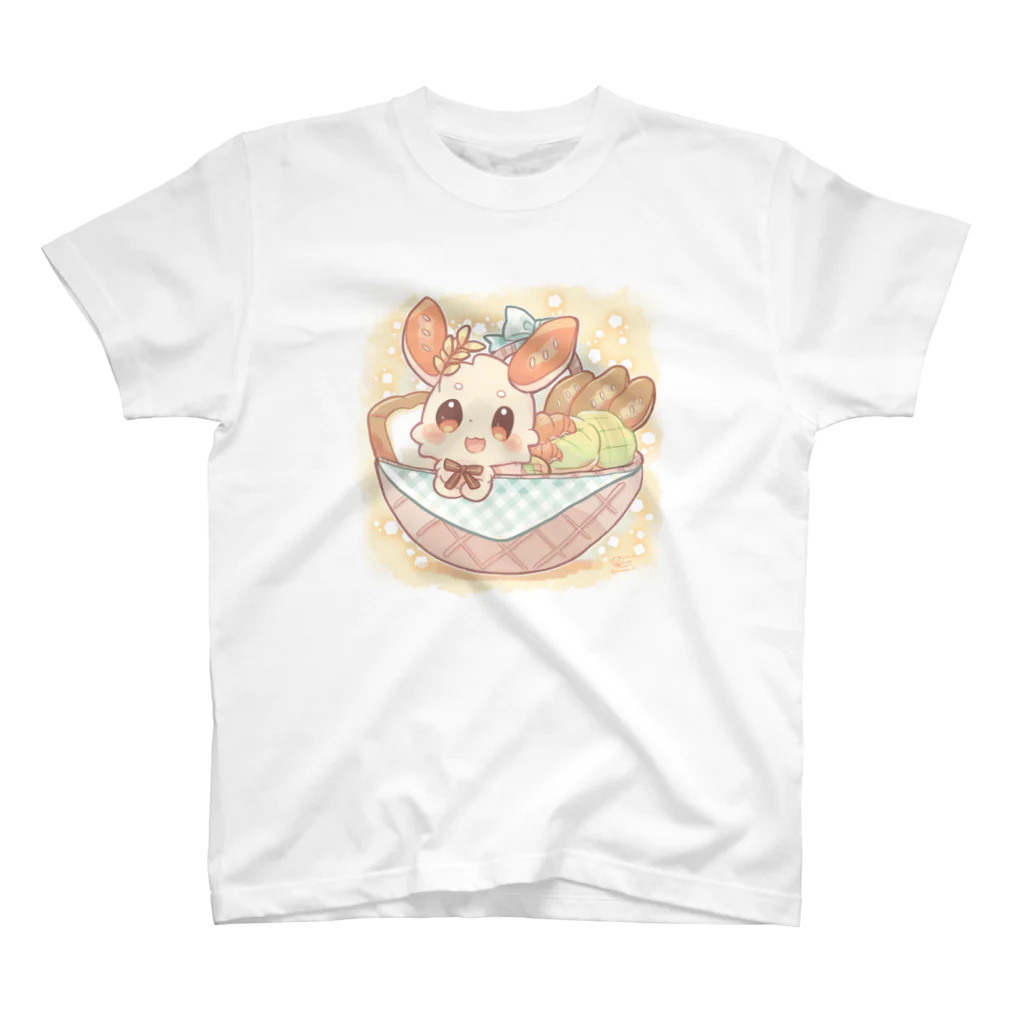 pohemochi (hoshigumo)のbread basket スタンダードTシャツ