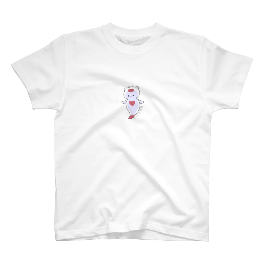 ちゅん(中)の無感情クリオネ スタンダードTシャツ