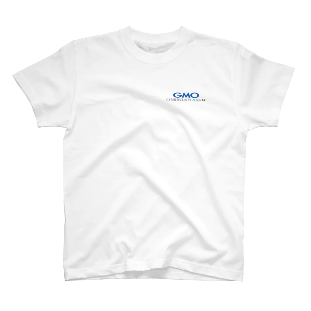 GMOサイバーセキュリティ byイエラエ 公式ショップのGMO Cybersecurity by Ierae_ワンポイントTシャツ Regular Fit T-Shirt