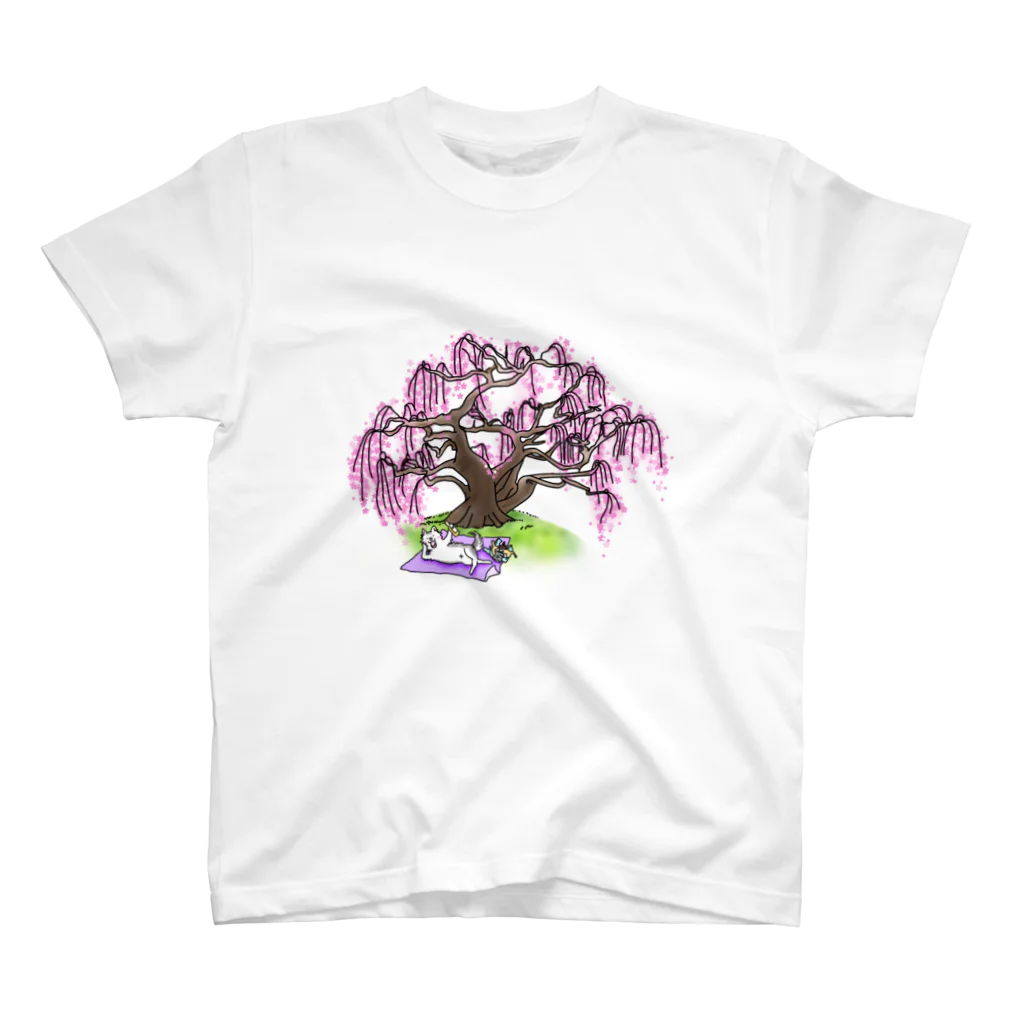 A-Katzelの花咲か爺さんの犬 Regular Fit T-Shirt