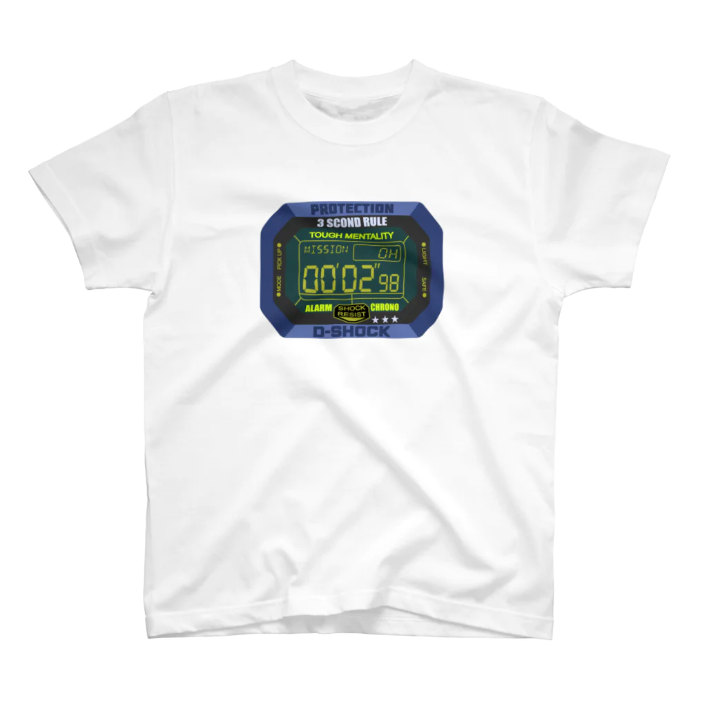 ヒロシオーバーダイブのG-SHOCKと見せかけて3秒ルールの時計 スタンダードTシャツ
