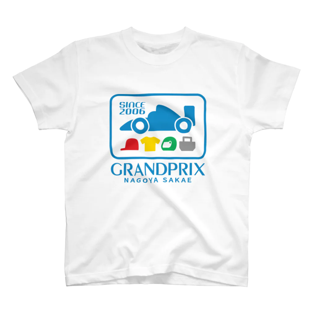 GRANDPRIX名古屋栄店のGRANDPRIX名古屋栄店 オリジナルＴシャツ（ロゴ・カラーTYPEA) Regular Fit T-Shirt