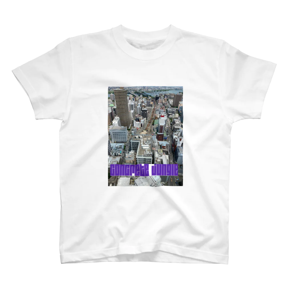 concrete jungleのOSAKA City T スタンダードTシャツ