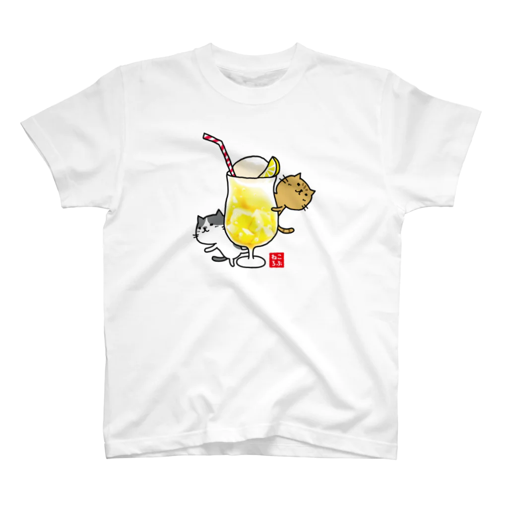 ねころぶ shopのねころぶ【レモネード】 スタンダードTシャツ