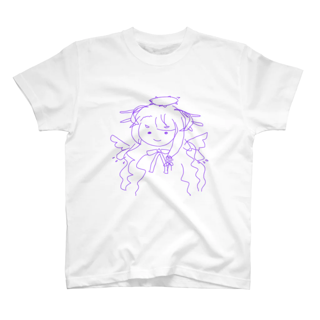 風寿ラユラの宝石箱のラユラデザイン（自画像） スタンダードTシャツ