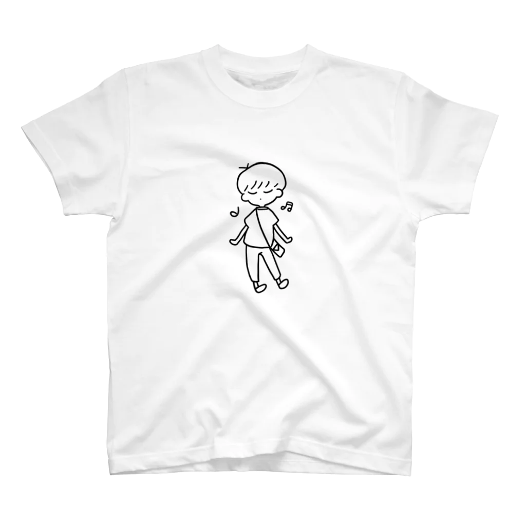 ゆるまころのゆるまころ(お散歩) スタンダードTシャツ