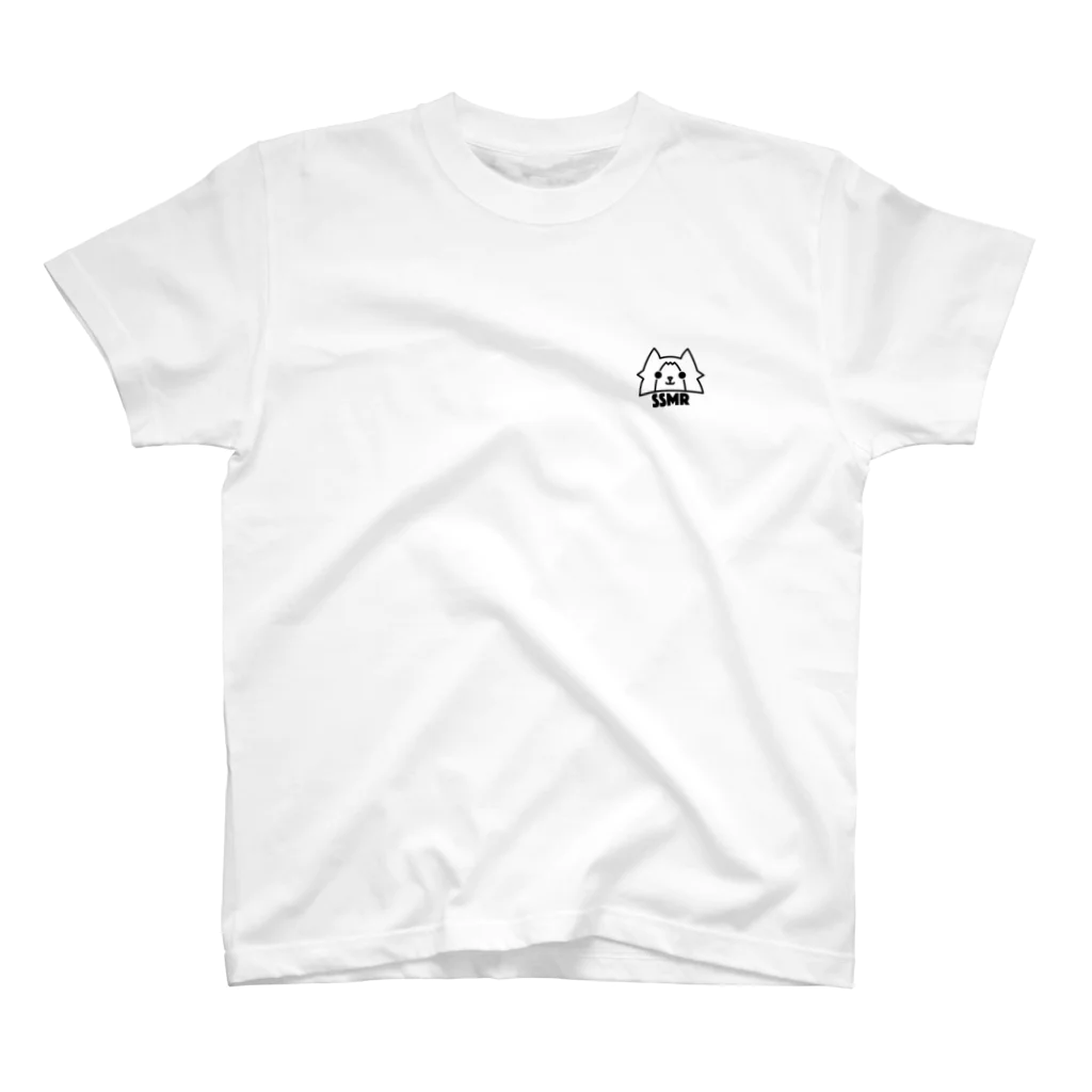 TUNA-CUNの猫のししまる「SSMR」 Regular Fit T-Shirt