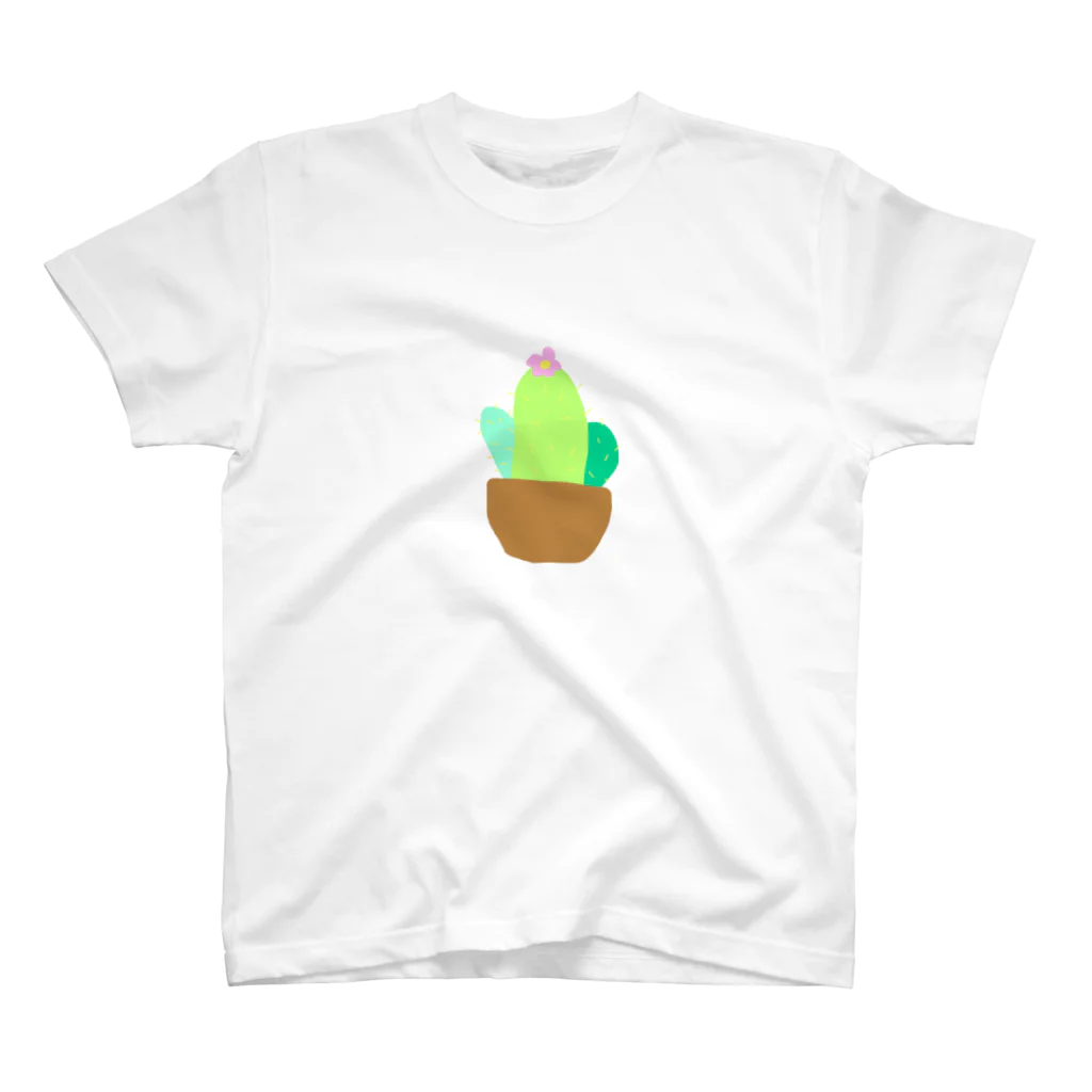 風景屋のサボテン Regular Fit T-Shirt