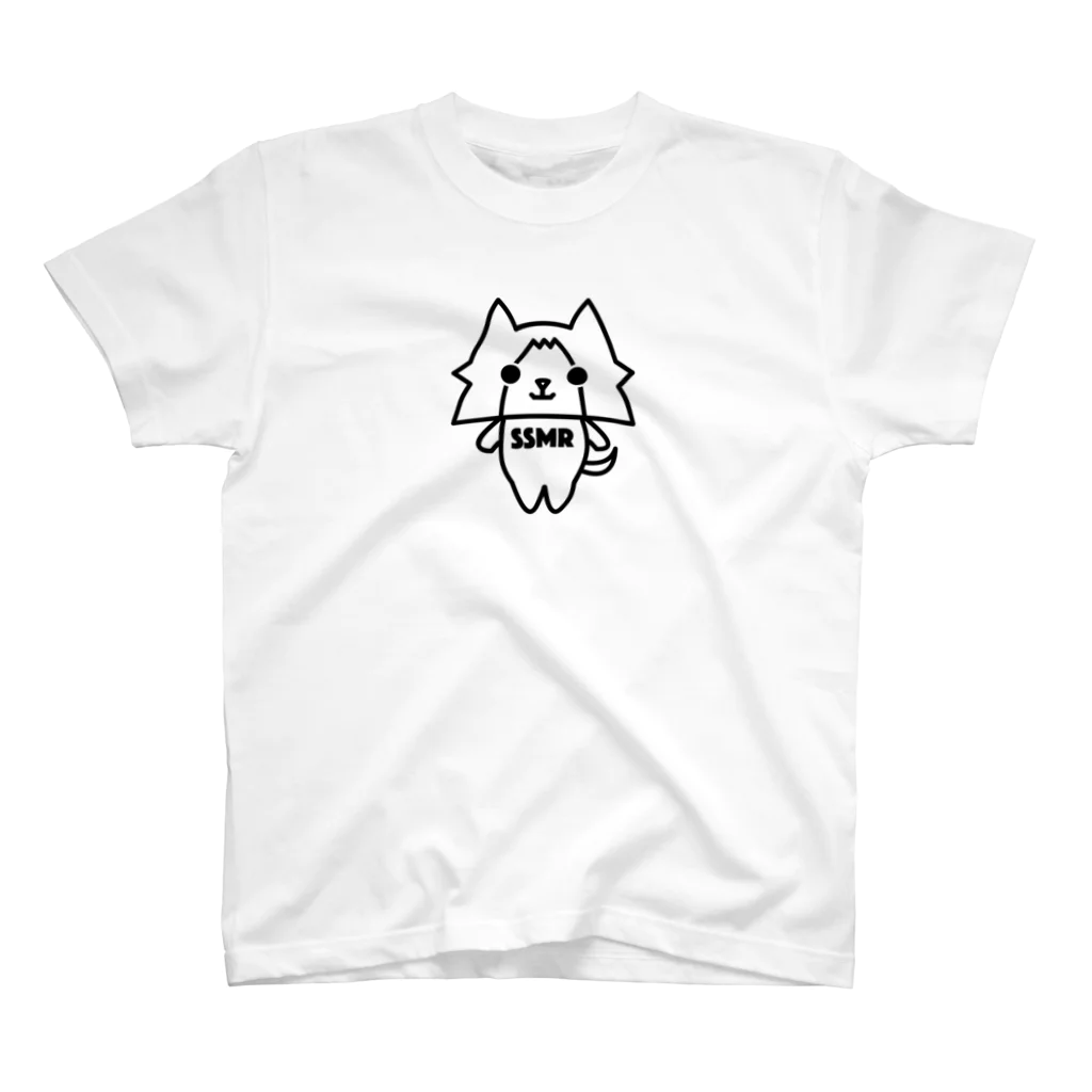 TUNA-CUNの猫のししまる「SSMR」 スタンダードTシャツ