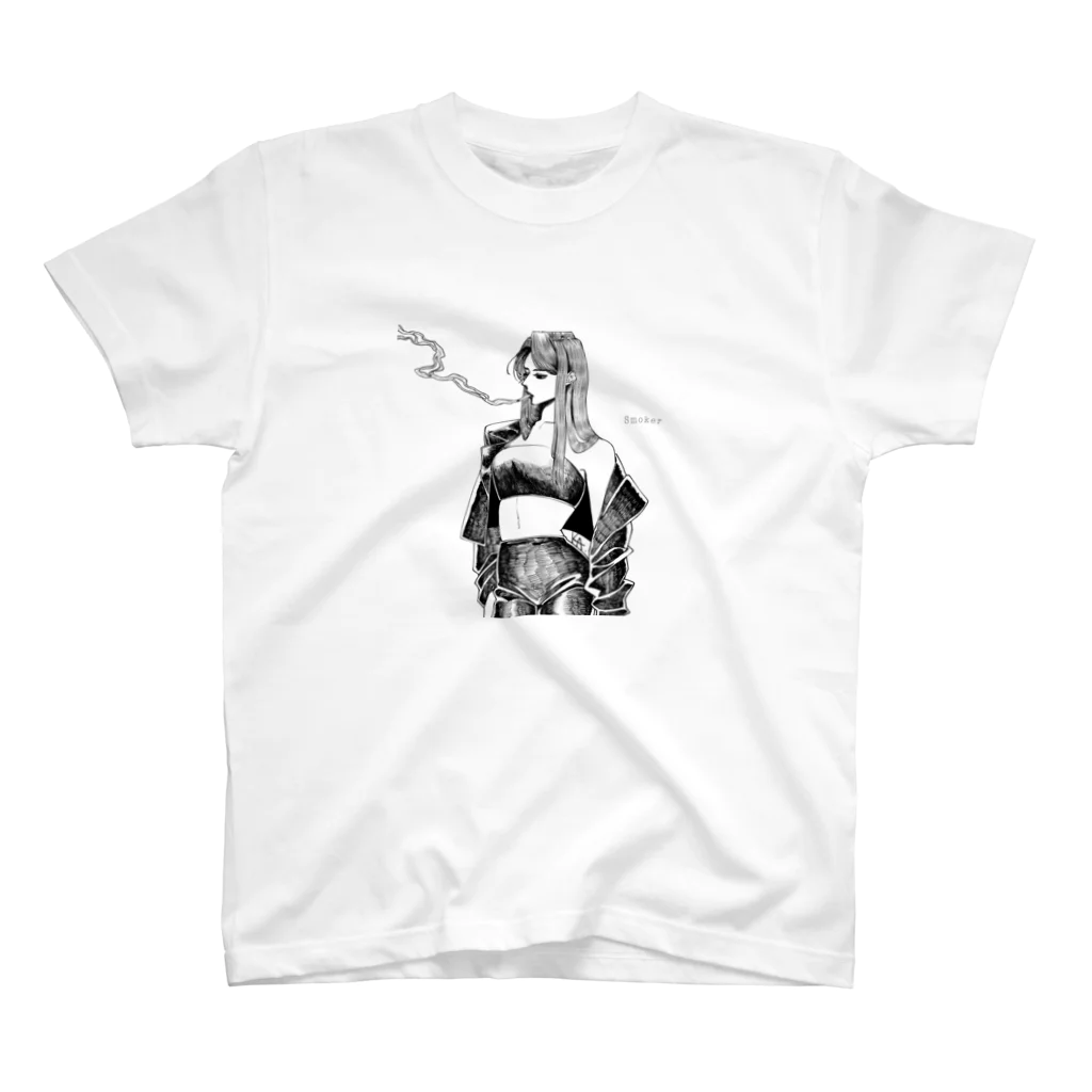 ぎゅうぎゅうのsmoker Regular Fit T-Shirt