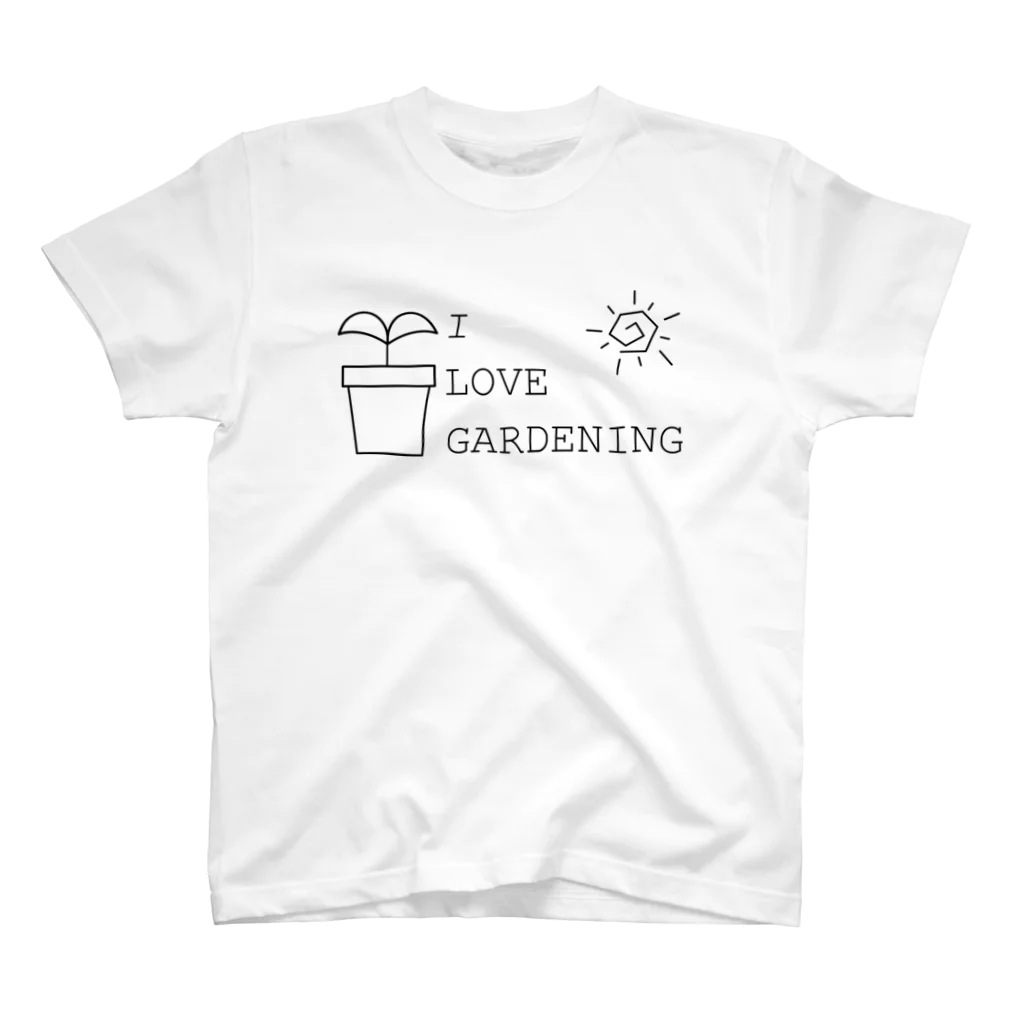 A33のI LOVE GARDENING スタンダードTシャツ