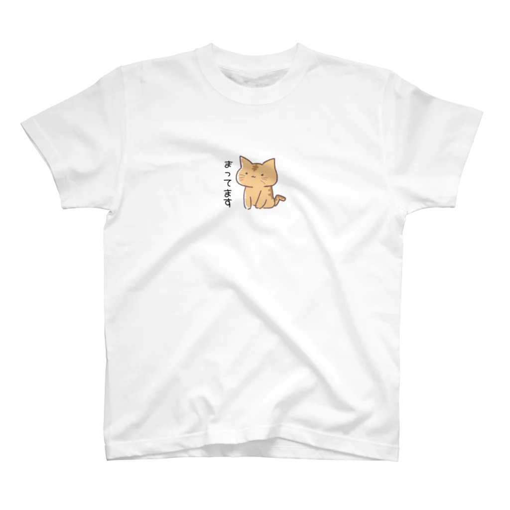 鏡乃　ウサギのおるすばんネコ Regular Fit T-Shirt