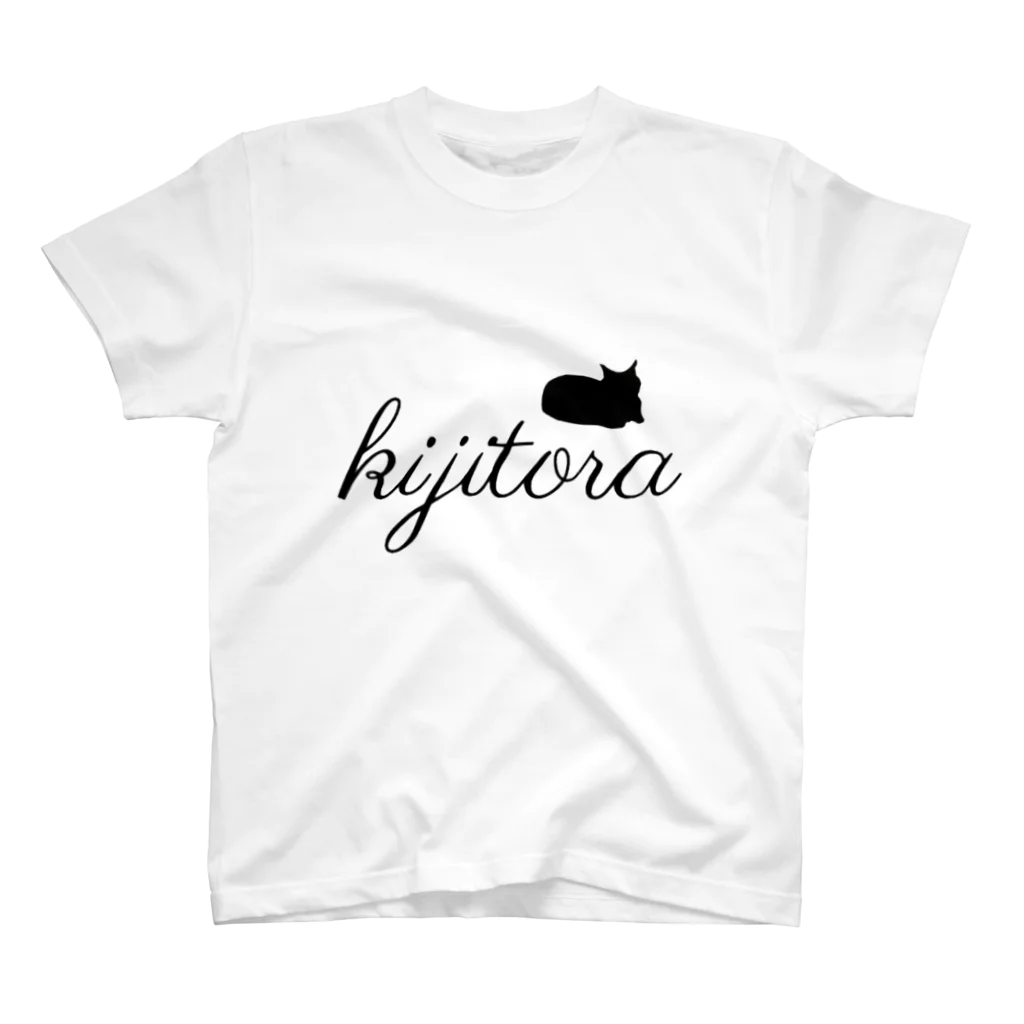 猫処猫屋のキジトラ スタンダードTシャツ