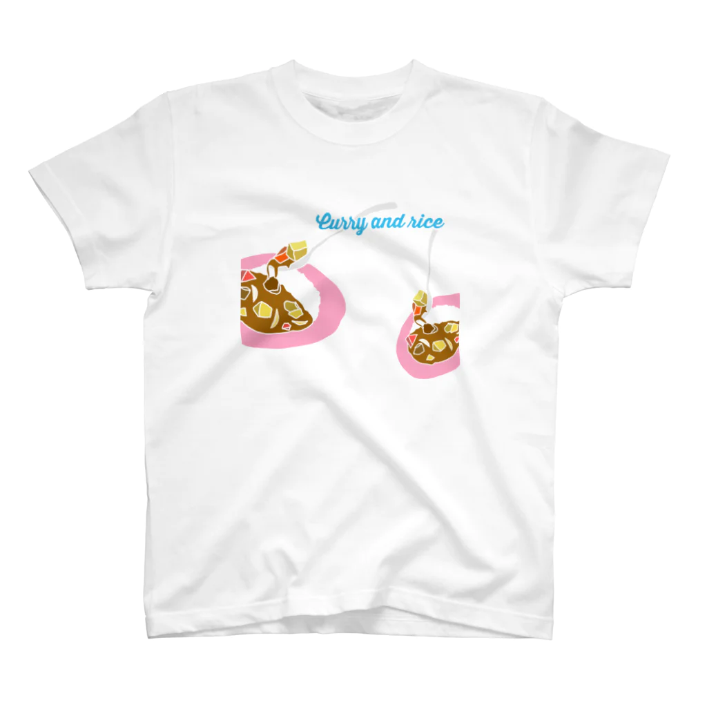 charlolのcurry and rice スタンダードTシャツ