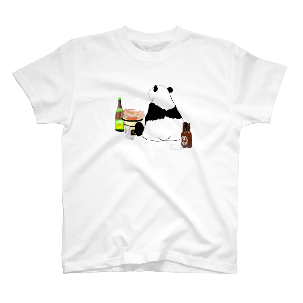 KaNaN〜パンダの晩酌パンダ🐼 スタンダードTシャツ