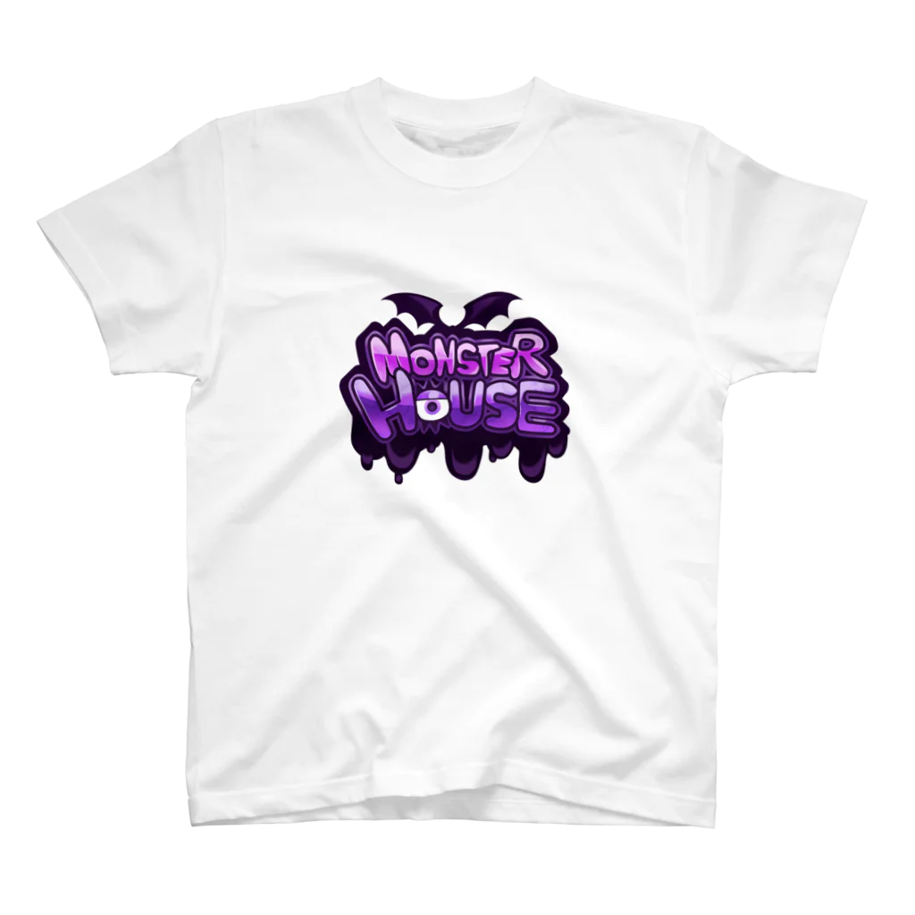 悪天🦄✨のMONSTER HOUSE LOGO スタンダードTシャツ