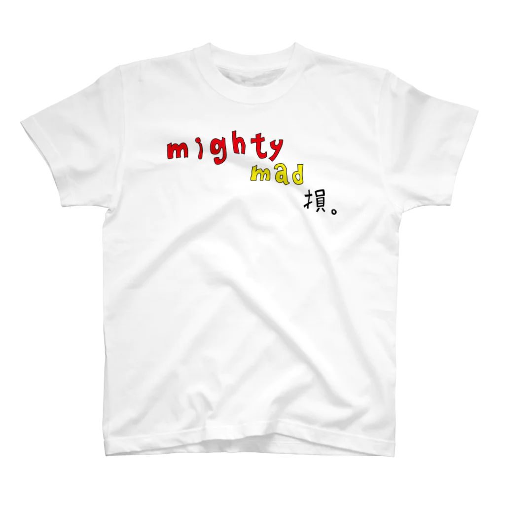 mighty mad 損。のキャンディーガール スタンダードTシャツ