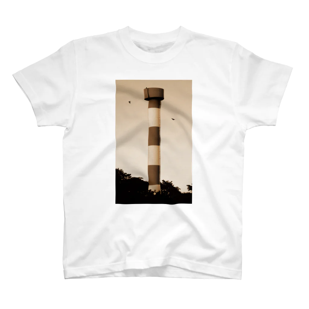 PHLOGISTON-76 SHOPのWater Tower 03 スタンダードTシャツ