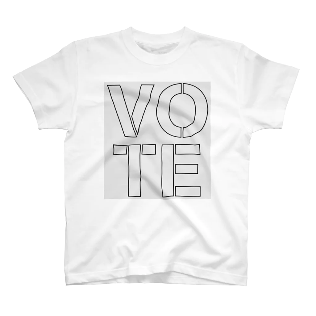 VOTE FOR YOUR RIGHTのVOTE FOR YOUR RIGHT スタンダードTシャツ