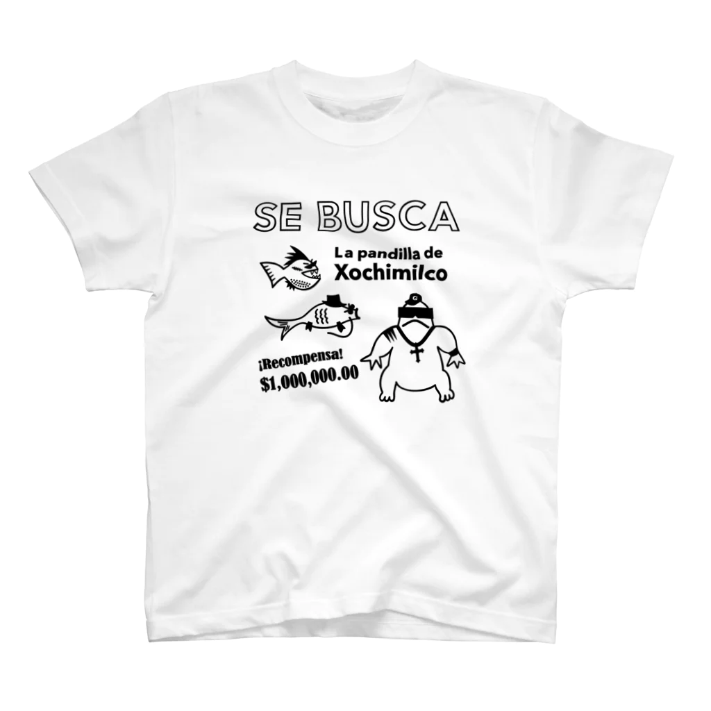 XochimilKidsのXochimilKids Tres Pandillas スタンダードTシャツ