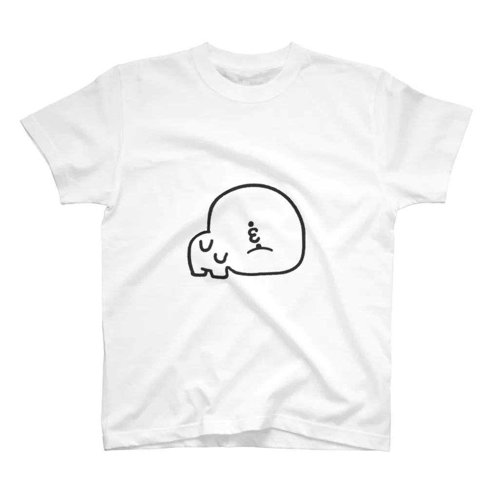 satokichi（短足ちゃん）の短足ちゃん（はて？） スタンダードTシャツ