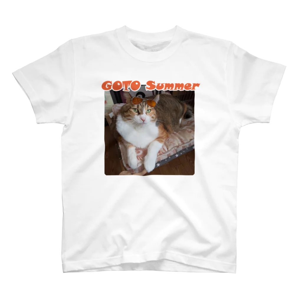 ねこのはなのGOTO Summer Regular Fit T-Shirt