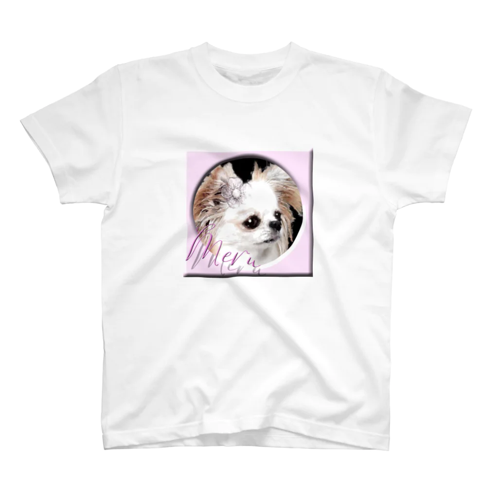 ぬくもふ屋　【猫 犬の似顔絵描き】のmeru スタンダードTシャツ