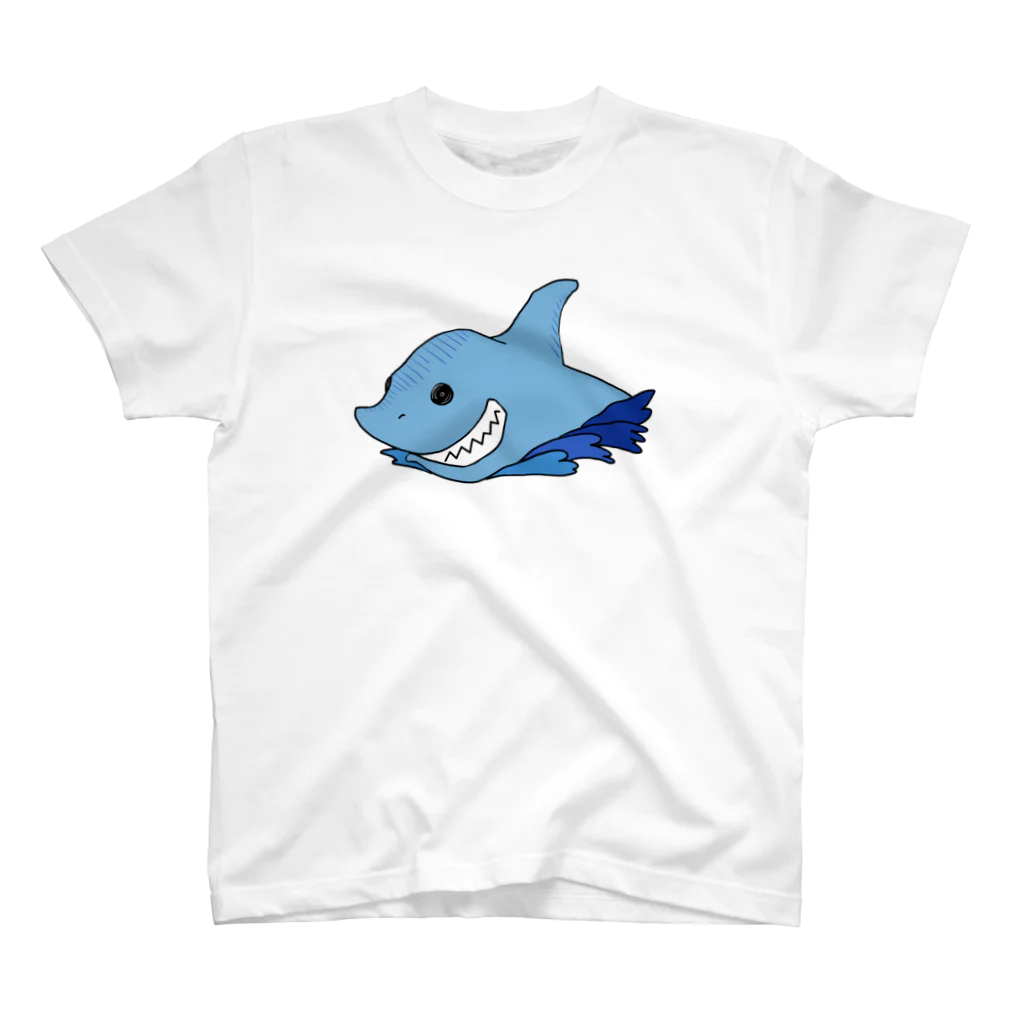 Bejopの悪戯心_サメ Regular Fit T-Shirt