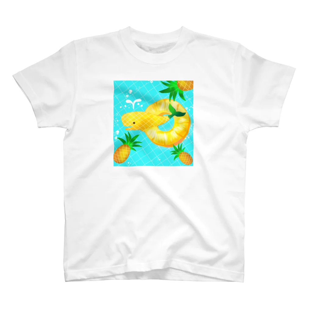 エコの海のパインクジラの夏アイテム スタンダードTシャツ