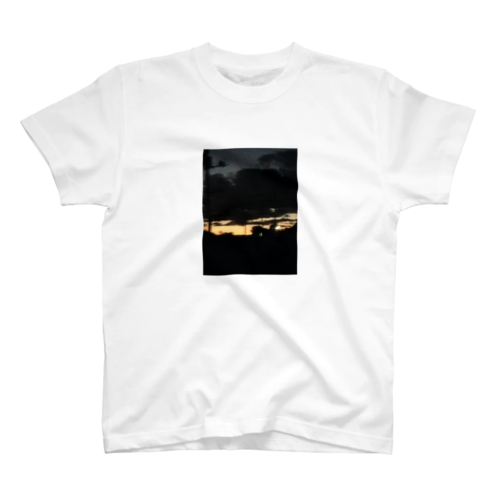 猫雫の夕空 スタンダードTシャツ