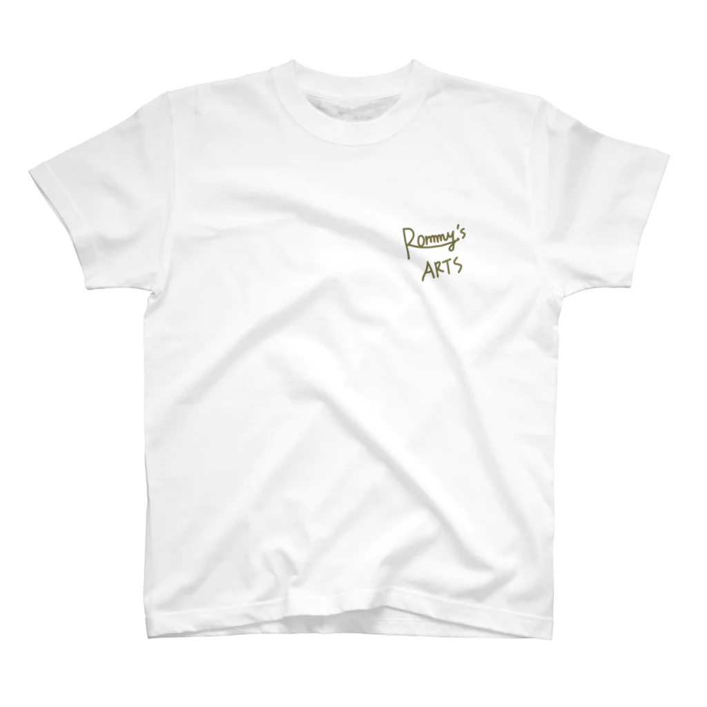 ROMMY'S ARTSのRommy's ARTS_WHITE Regular Fit T-Shirt