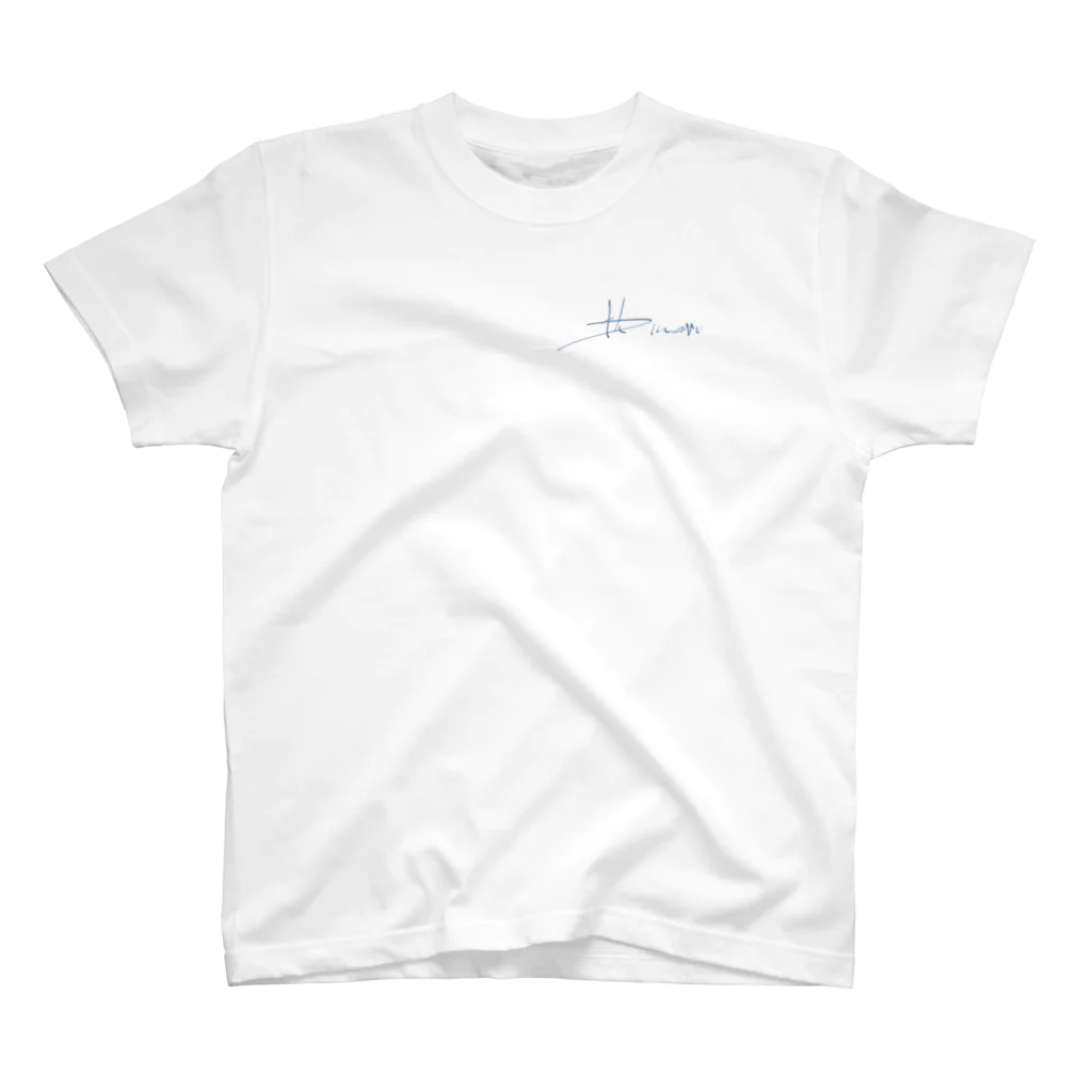 か゛゛みの色欲のなみきくん バックプリント/無色 Regular Fit T-Shirt