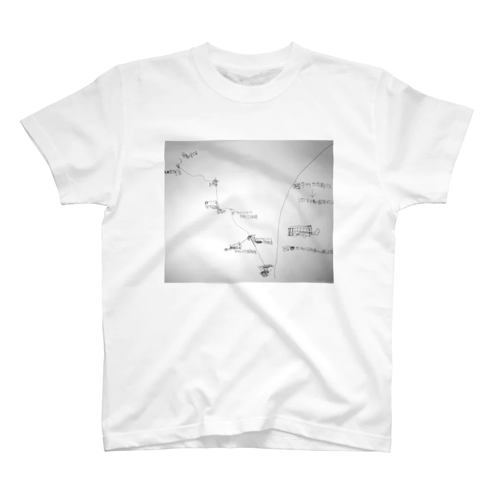 Chizutomemoの生き方地図 Regular Fit T-Shirt