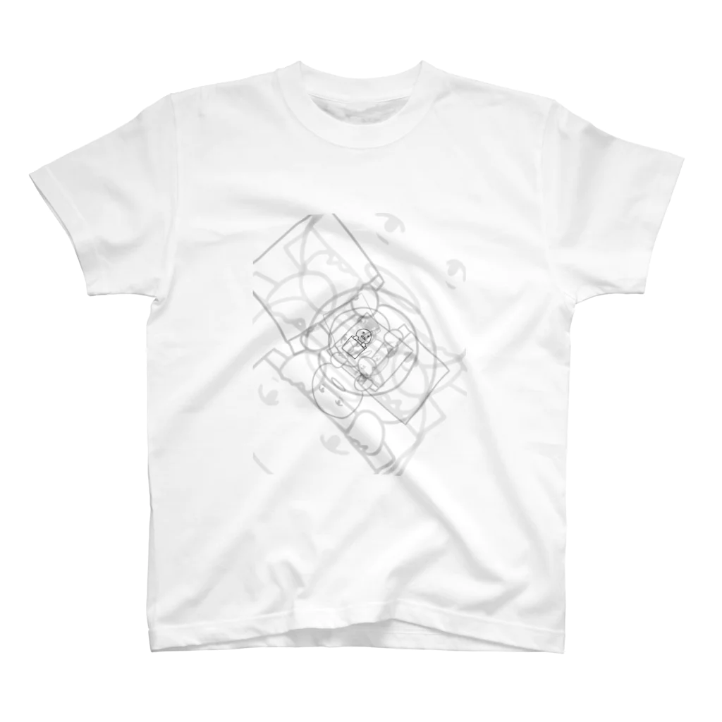 ヘルプ金の眠れない人 スタンダードTシャツ