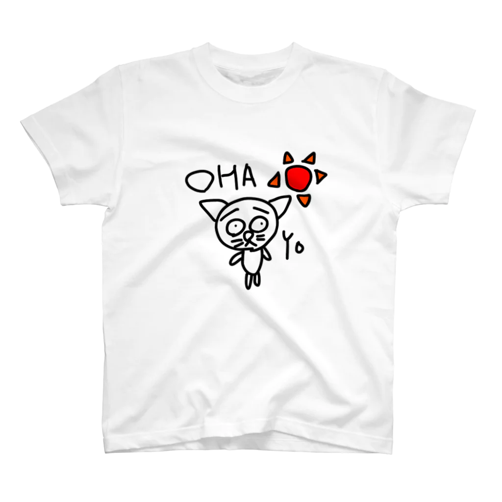 s*nowのOhayoneko スタンダードTシャツ