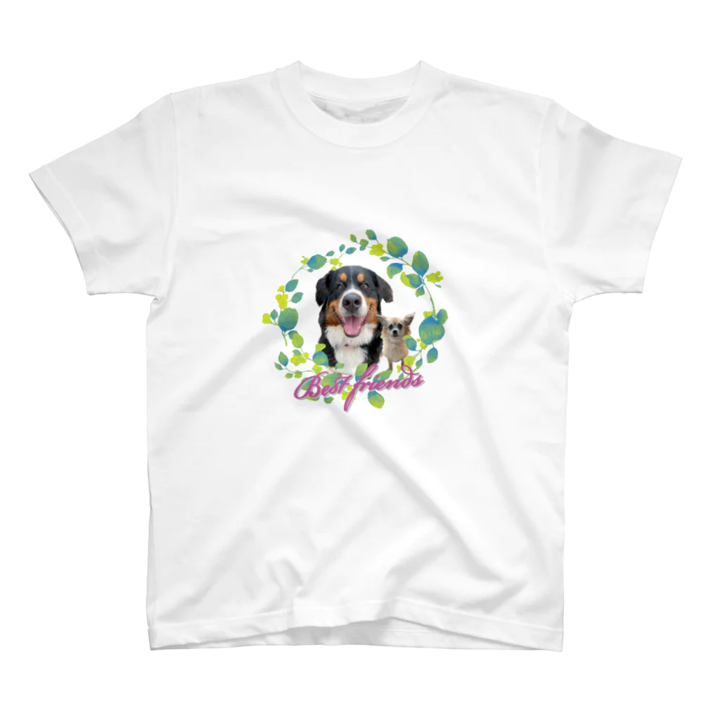 Linlin Houseのチワバニちゃん(ダブルトーン) スタンダードTシャツ