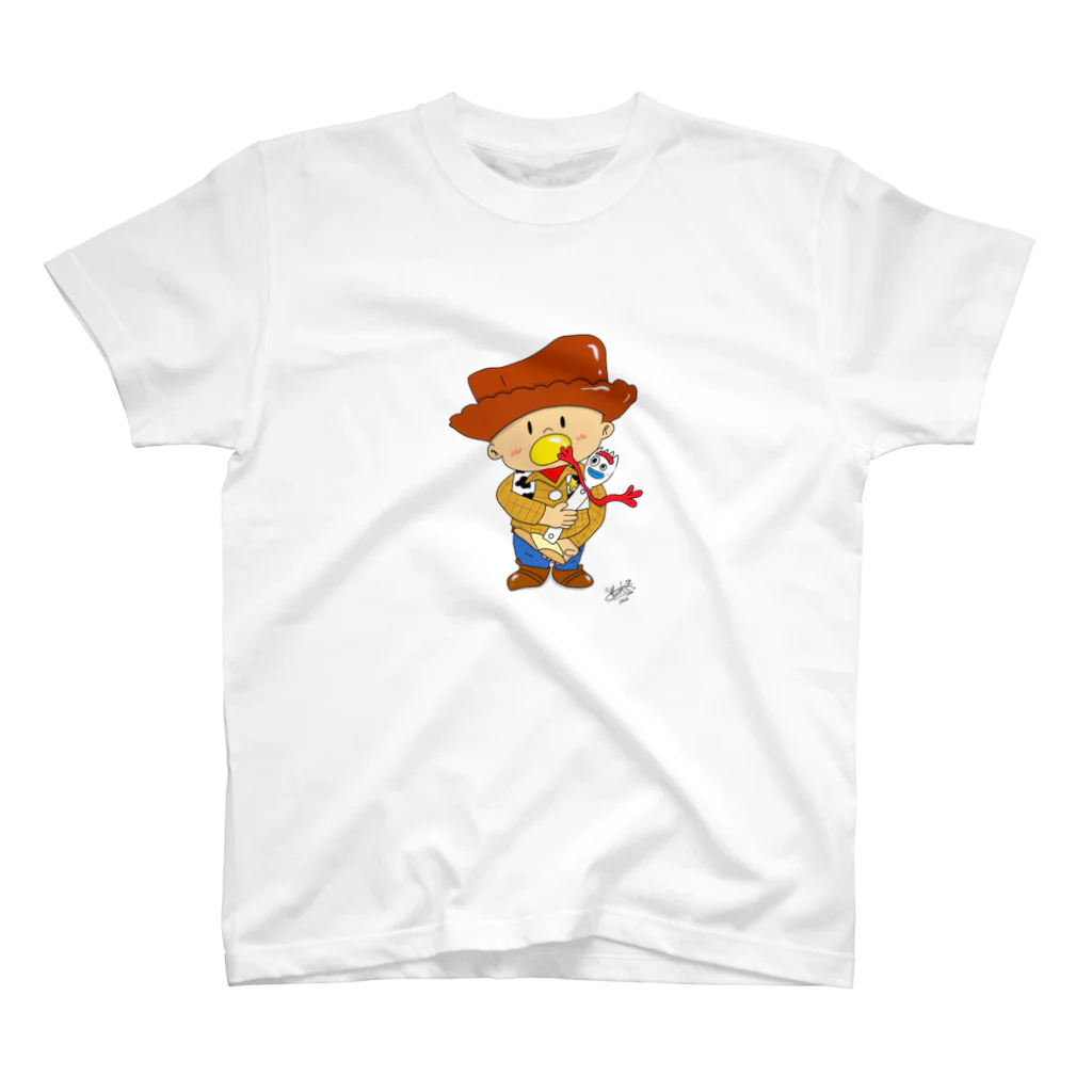 ベビーのあの人気キャラのコスプレベビちゃん スタンダードTシャツ