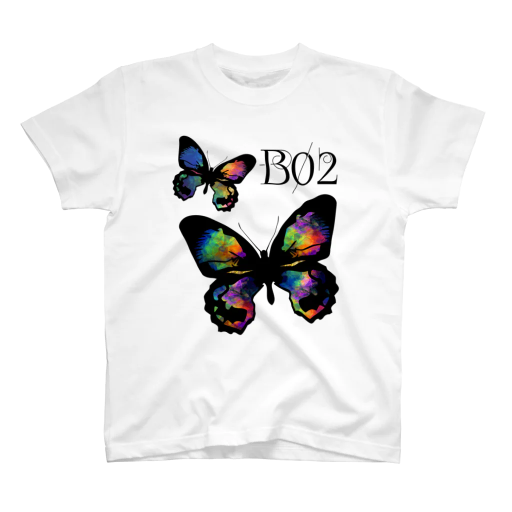 xmosaicxの02B・蝶々 Regular Fit T-Shirt