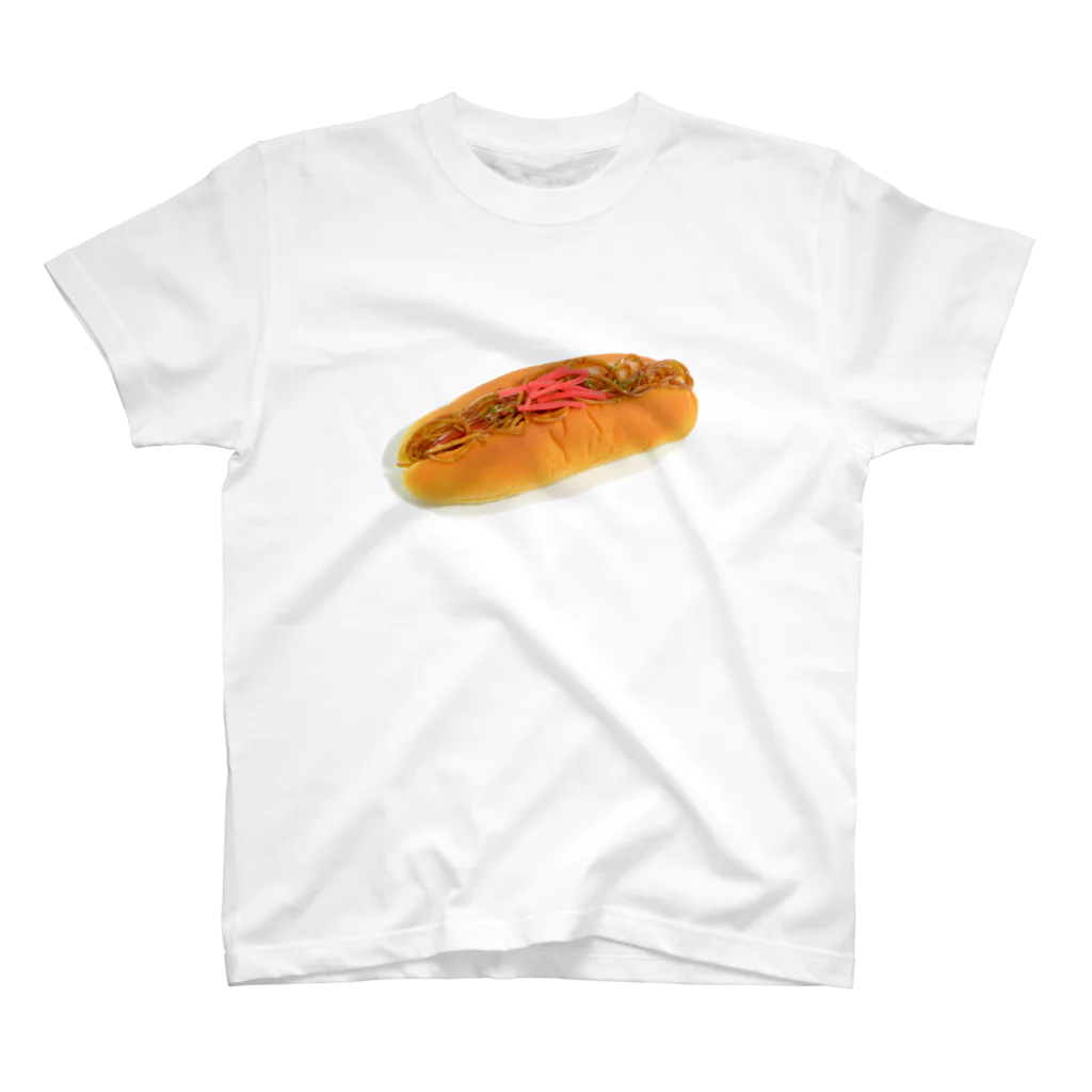 FAKE FOOD HATANAKAの焼きそばパン スタンダードTシャツ