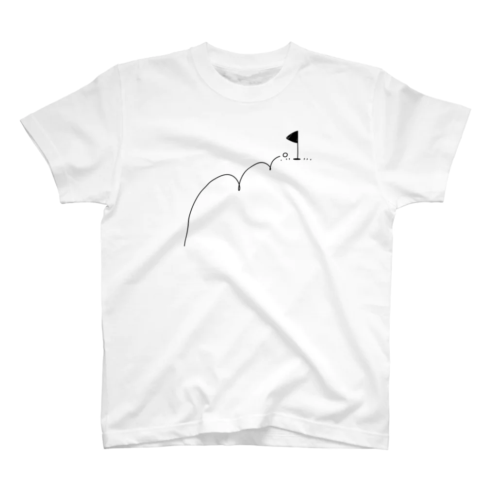 イラスト MONYAAT のホールインワン　ゴルフTシャツ Regular Fit T-Shirt