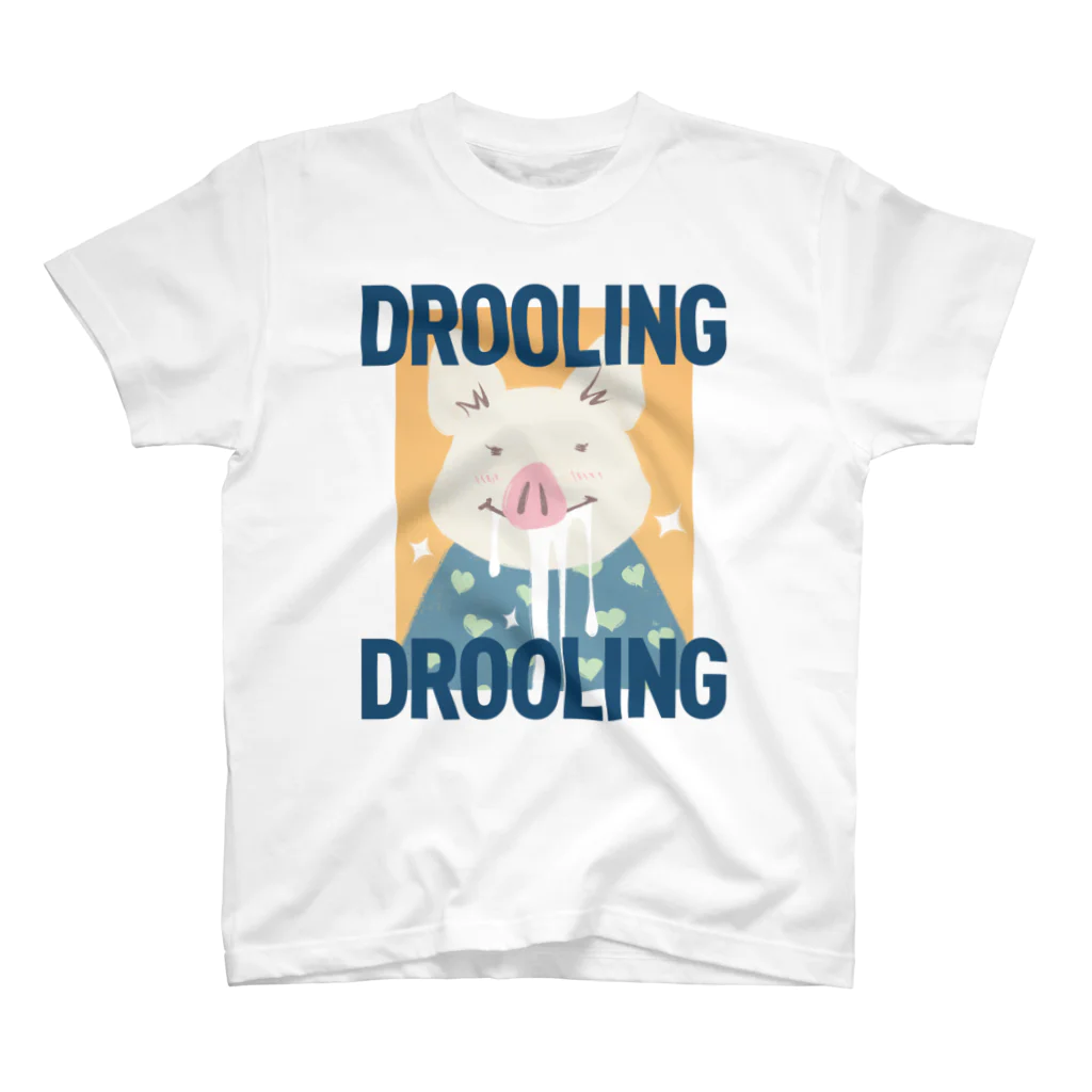 so nice Things.のDrooling PIG Regular Fit T-Shirt