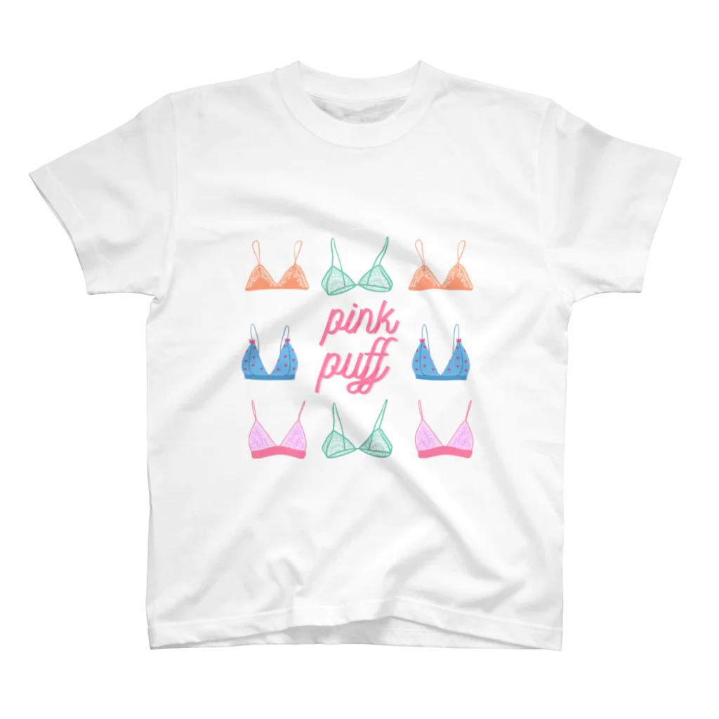 PINK PUFF のおブラジャーTシャツ Regular Fit T-Shirt