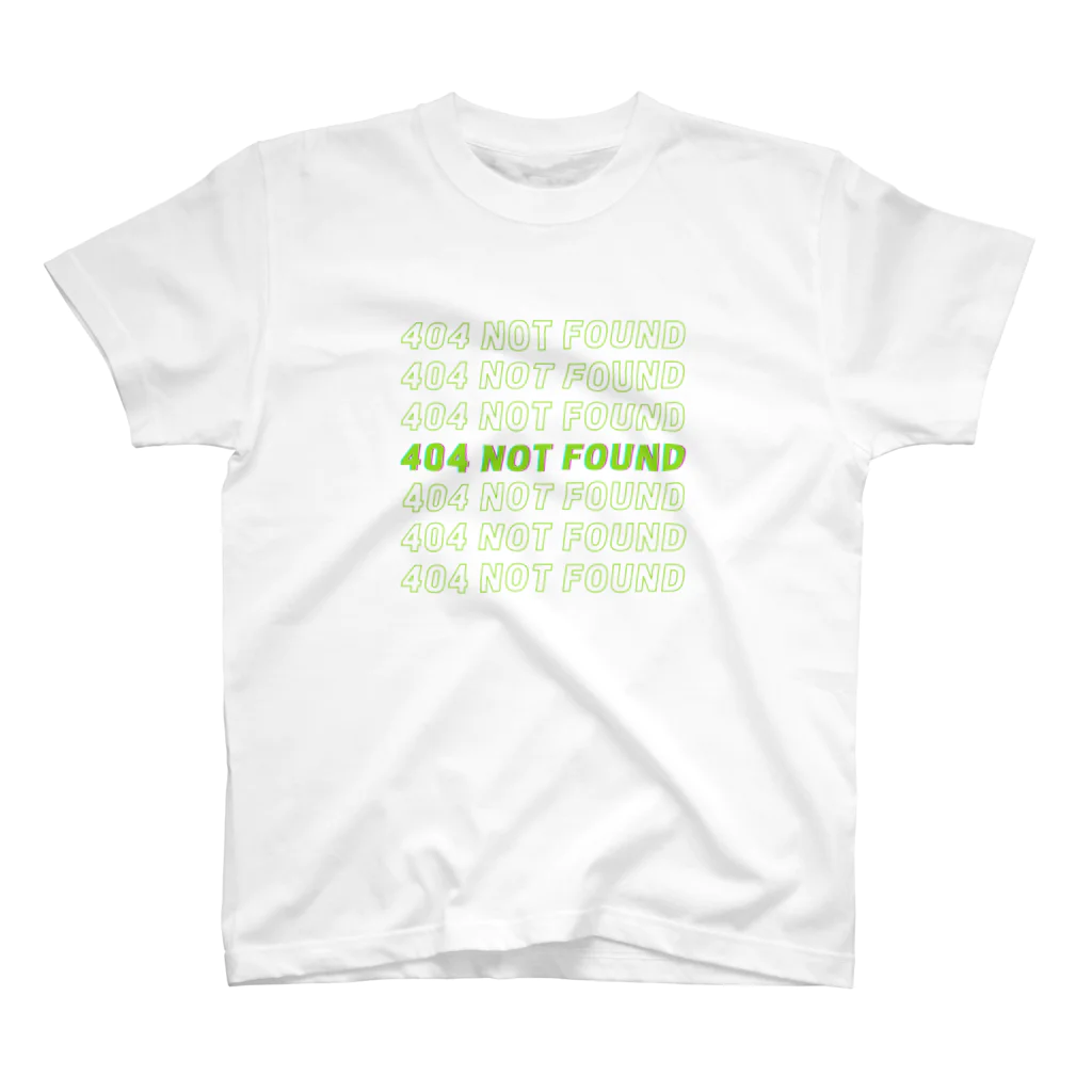 𝘂𝗺𝗲𝗰𝗼の404 NOT FOUND Regular Fit T-Shirt