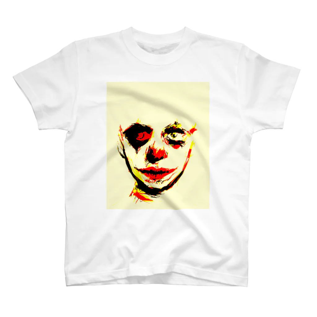 昆布しょうゆのclown mellow Regular Fit T-Shirt