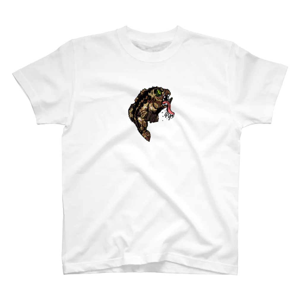 LOWER'S OutdoorのCRAZYBASS DH Camo Tee. Regular Fit T-Shirt