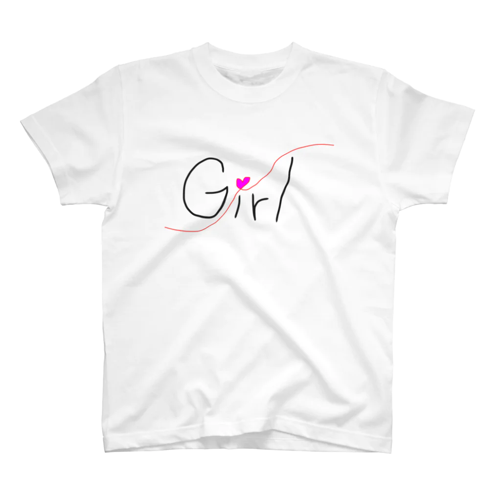 yaccoiroの家族お揃いTシャツ　女の子 Regular Fit T-Shirt